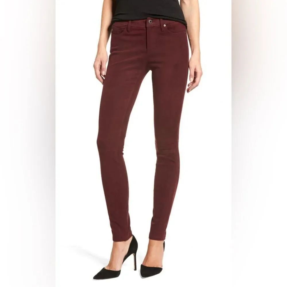 NWT AG Y2K The Legging Super Skinny in Port Suede Size 27